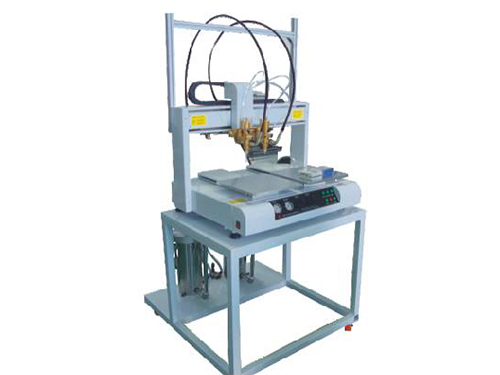 RC-300B2Y（雙工位雙頭）臺式點高頻頭點膠機