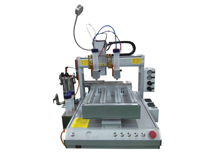 五軸點(diǎn)膠機(jī)400B雙頭雙針筒